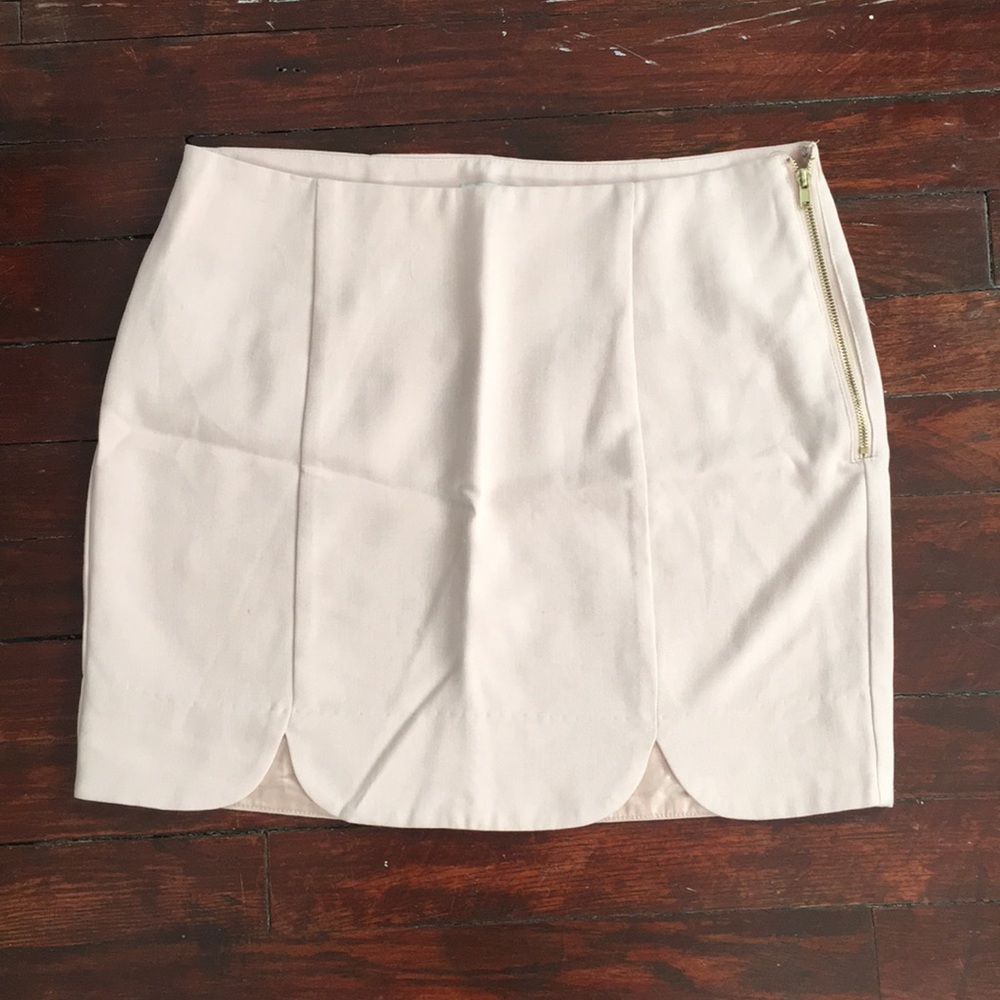 Light pink petal skirt